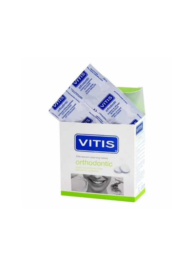 Vitis Orthodontic Effervescent Cleansing Tablets x32