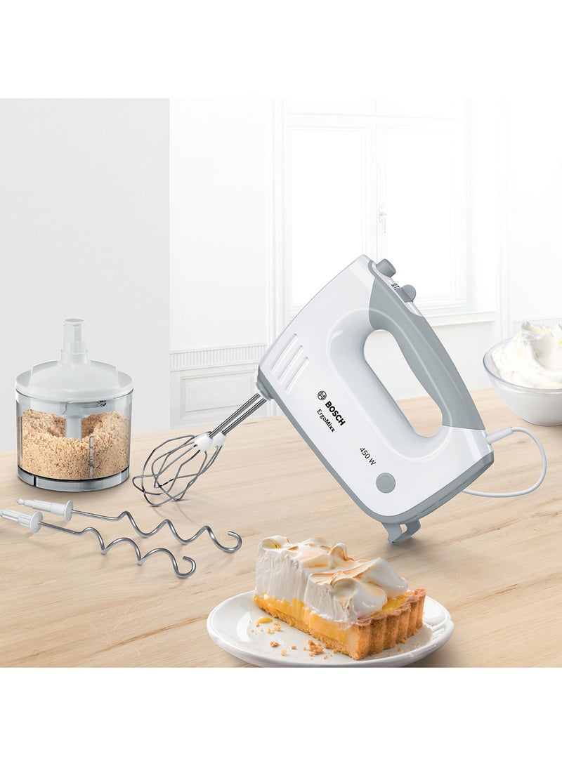 Hand mixer ErgoMixx 1 kg 450 W MFQ36451GB White