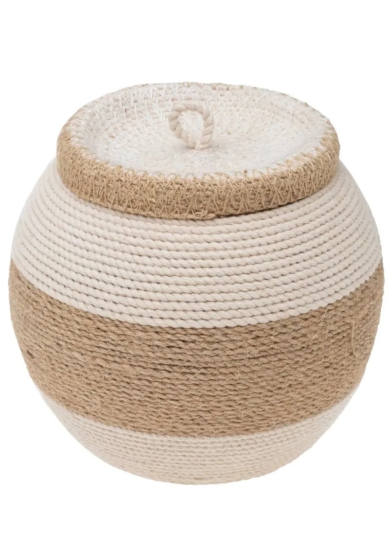 Atmosphera Rivi Rope Candle (Cotton Flower, 1400 g)