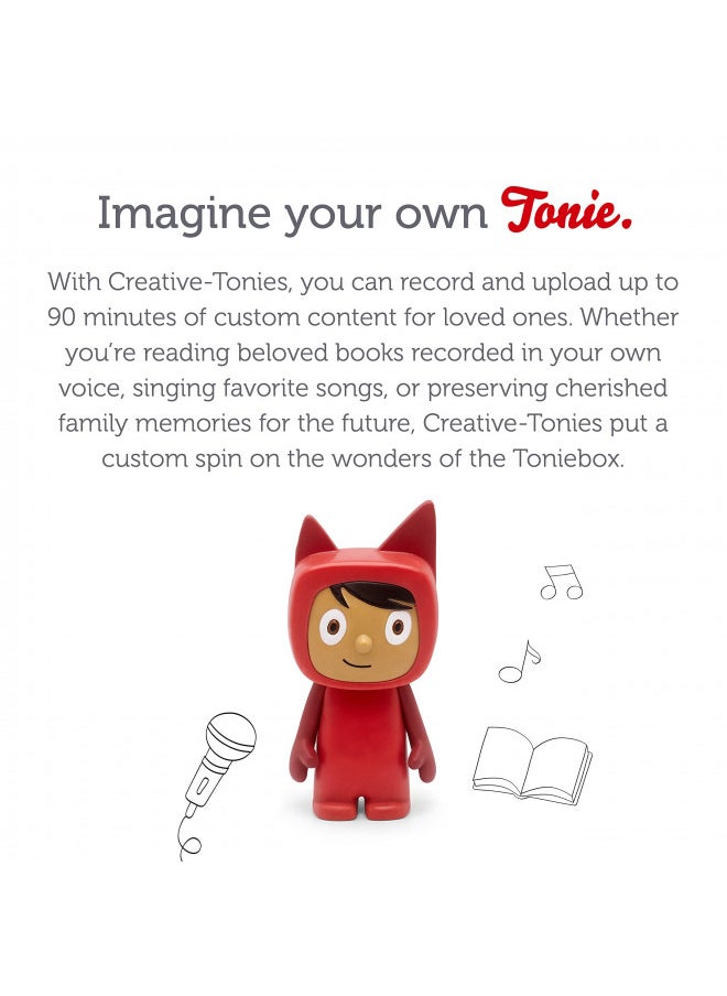 Tonies Creative Audio Character - Red/Medium