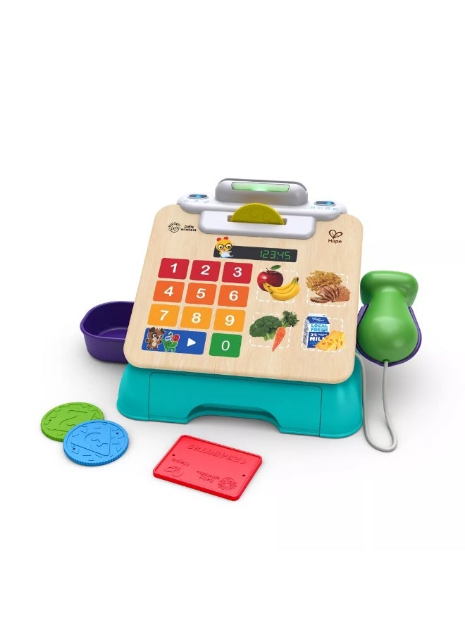 Baby Einstein + Hape Magic Touch Cash Register Pretend to Check Out Toy