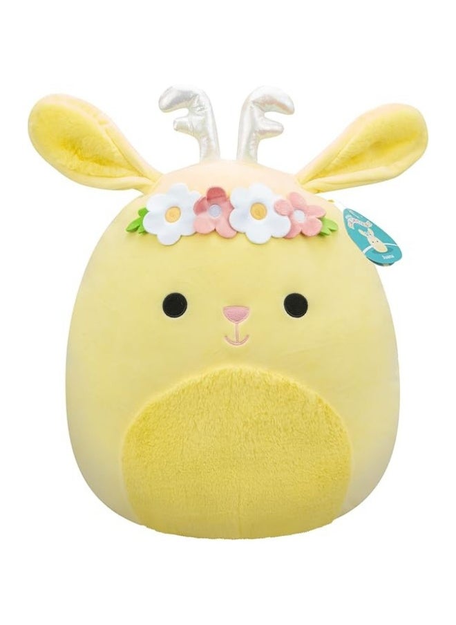 Squishmallows Juana The Light Yellow Jackalope Plush Toy (40.64 cm)