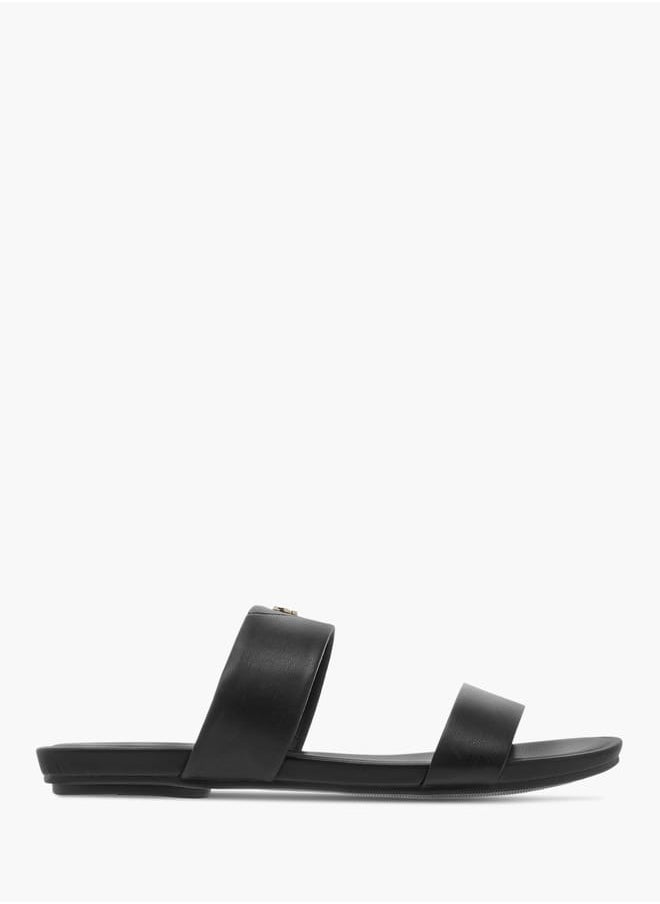 Women's Solid Slip-On Sandals