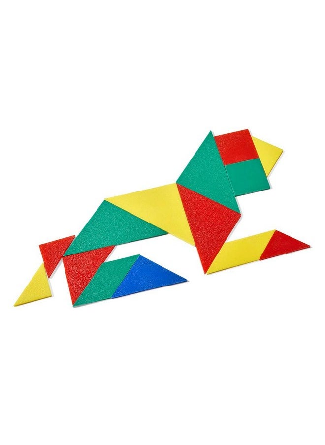 Mind Small Plastic Tangrams, Set Of 4