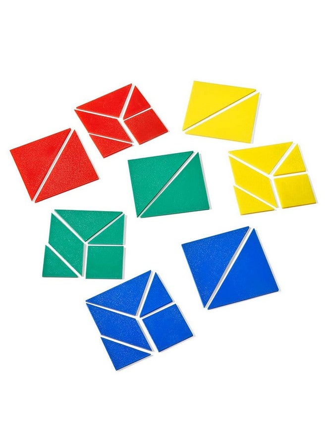 Mind Small Plastic Tangrams, Set Of 4