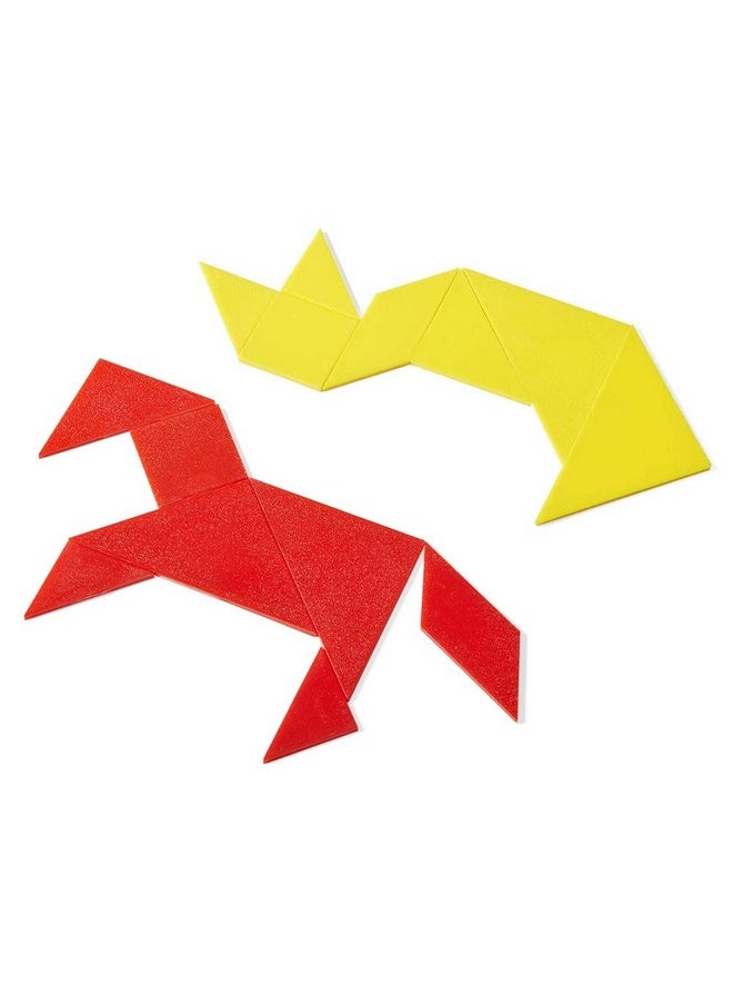 Mind Small Plastic Tangrams, Set Of 4