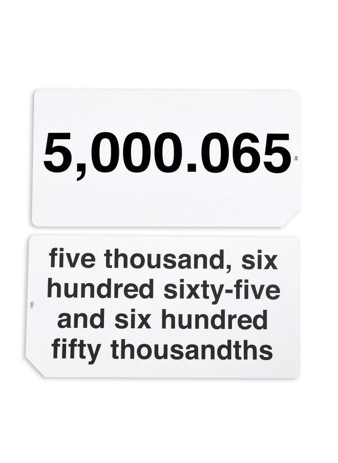 8658 Decimal Flash Cards