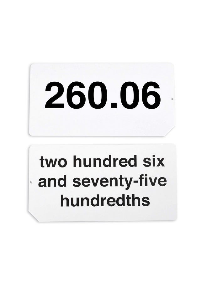 8658 Decimal Flash Cards