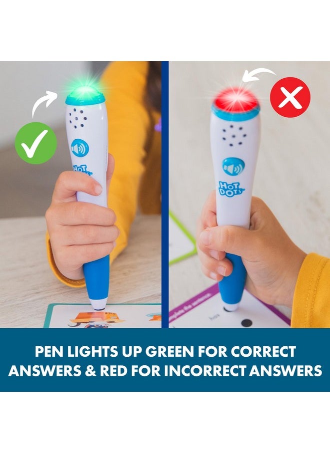 Hot Dots® Sight Words Card Set - Learn To Read Activities For Kids, Includes 26 Double-Sided Cards, Reading Games, Reading Tools, Gift For Ages 4+
