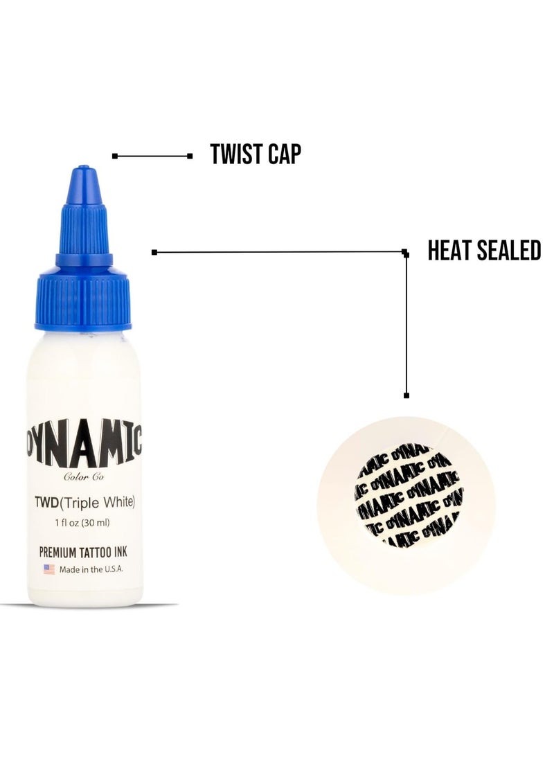 Dynamic Triple White Ink Bottle 1oz
