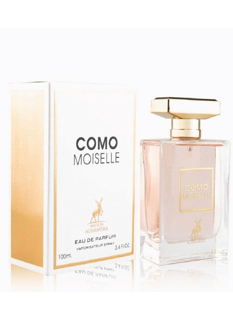 Maison Alhambra Ladies Como Moiselle Eau de Parfum Spray, 3.4 oz