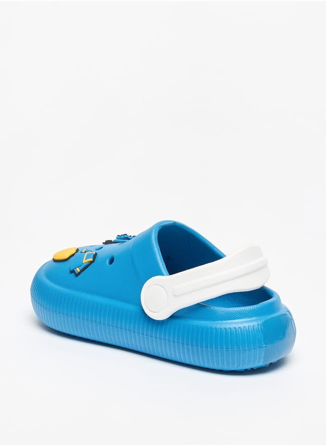 Donald Duck Detail Slip-On Clogs