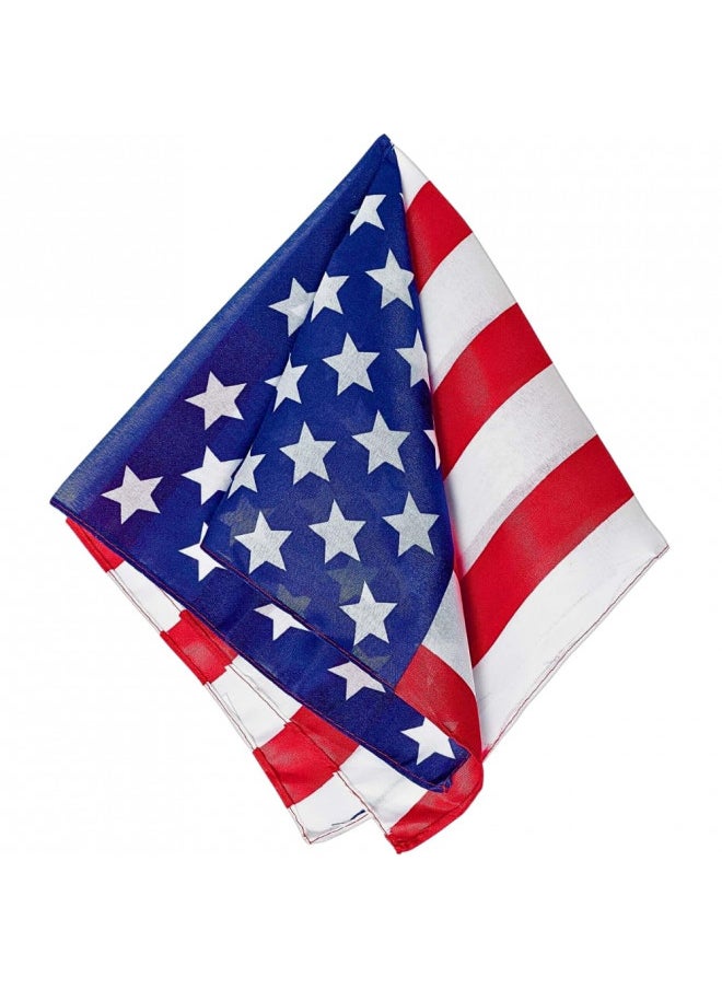 Bold & Stunning American Flag Polyester Bandana (20