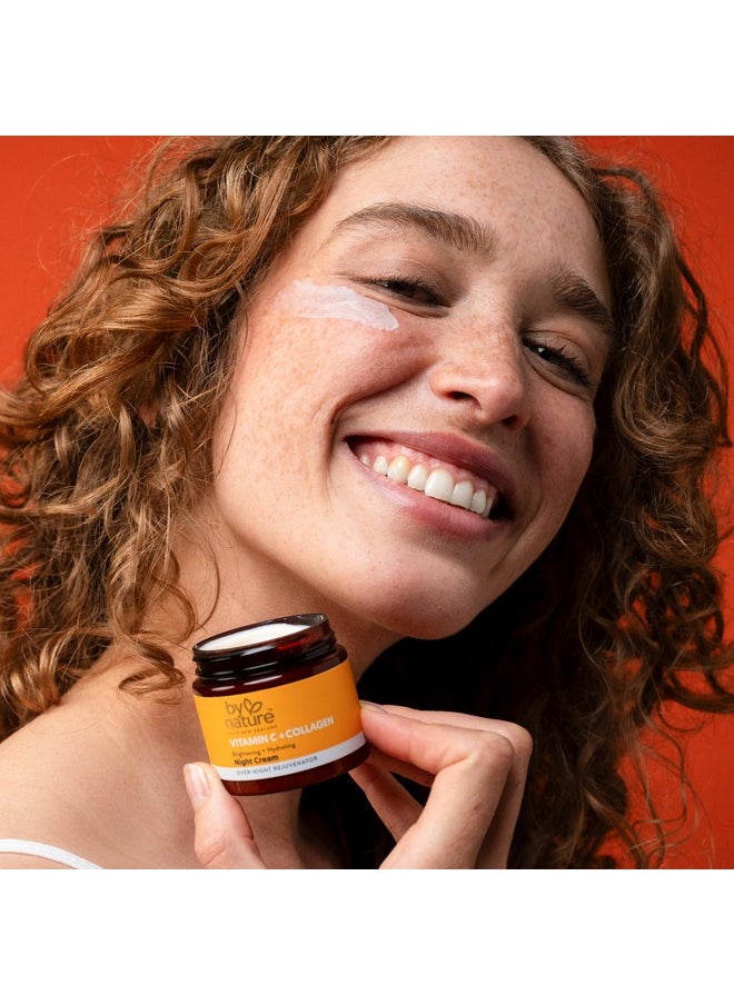 Vitamin C + Collagen Brightening + Hydrating Night Cream