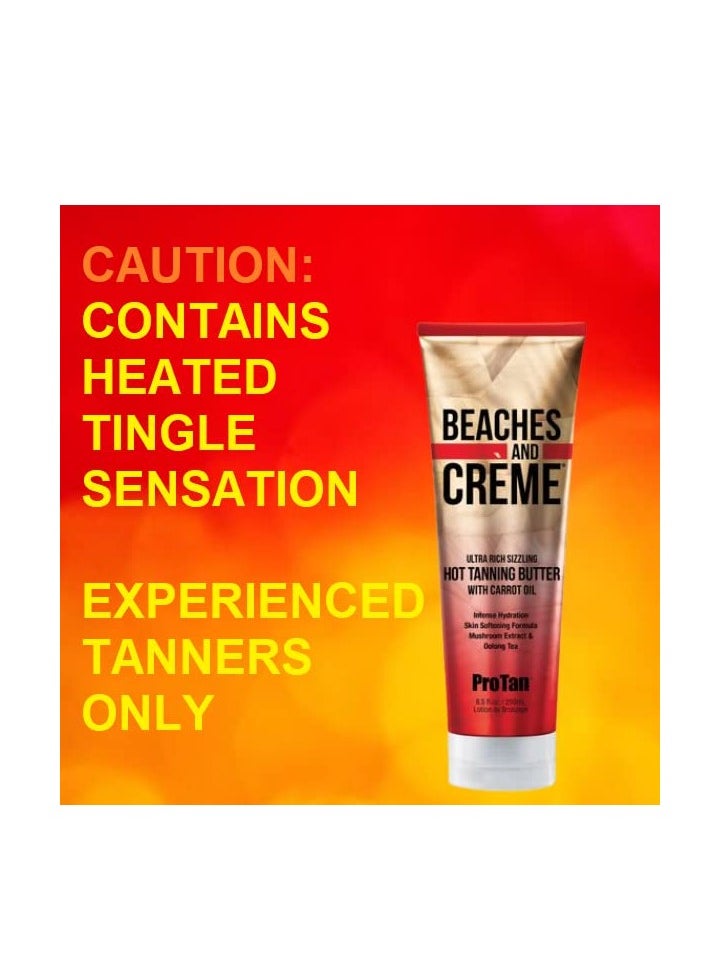 Beaches & Creme Sizzling Hot Tanning Butter 8.5oz