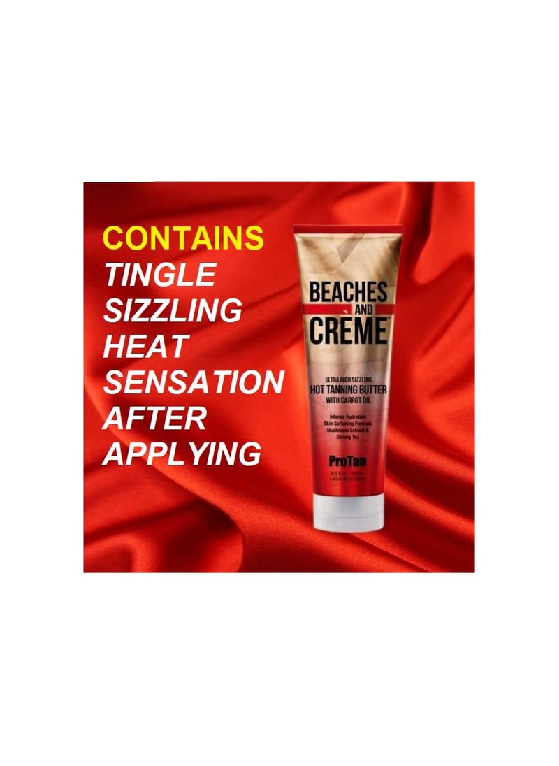 Beaches & Creme Sizzling Hot Tanning Butter 8.5oz