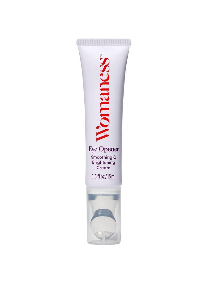Eye Opener Anti Aging Eye Cream - Hyaluronic Acid & Bakuchiol Alternative Retinol Eye Cream For Dark Circles And Puffiness + Red Algae Extract To Firm & Revitalize Under Eye Bags (15Ml)