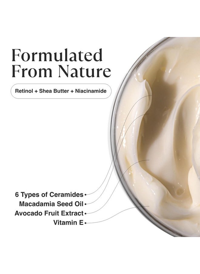 Korean Retinol Eye Cream For Dark Circles And Puffiness, Wrinkles, Fine Lines, Night Under Eye Cream Anti Aging - Niacinamide, Turmeric Root, 6 Types Of Ceramides, Hyaluronic Acid