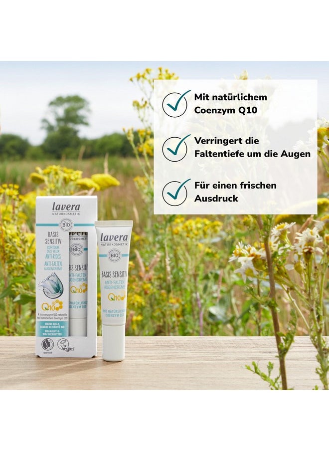 ® Anti-Aging Eye Cream With Innovative Natural Composition Of Coenzyme Q10, Organic Jojoba Oil & Aloe Vera To Actively Fight Wrinkles, Fine Lines & Signs Of Skin Aging For Under Eyes - 0.5 Oz