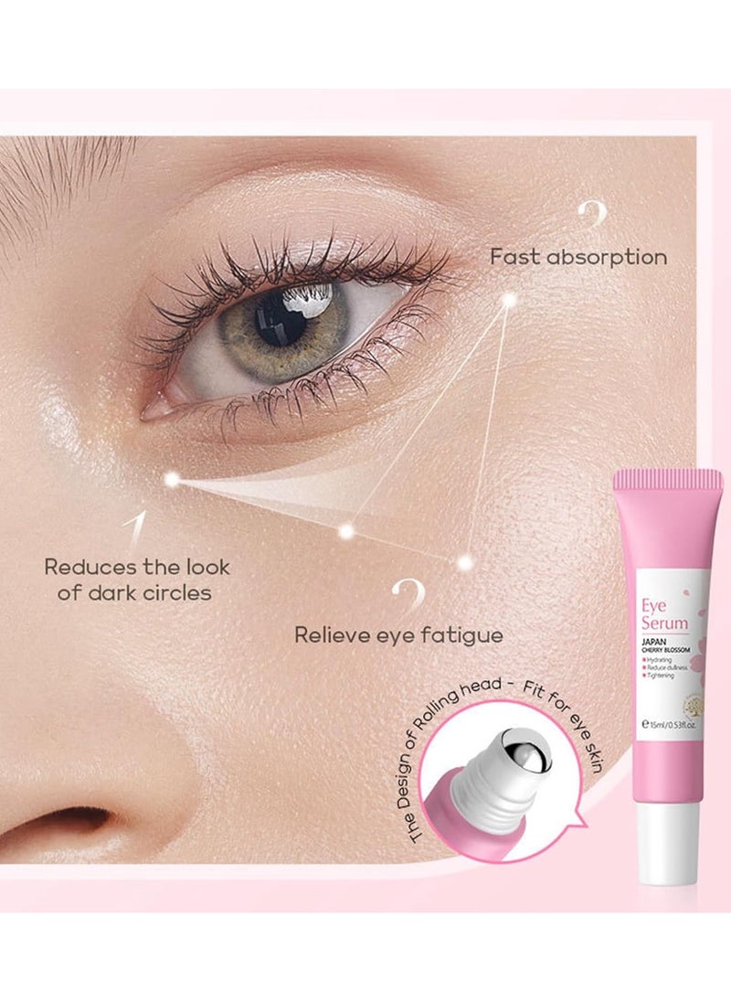 Skincare Gifts For Teenage Girls,Cherry Blossom Skincare Sets,Facial kit,Pamper Sets For Women Gifts,Skin Care Sets & Kits (One Size, Cherry Blossom-SetA-Base Moisturizing)