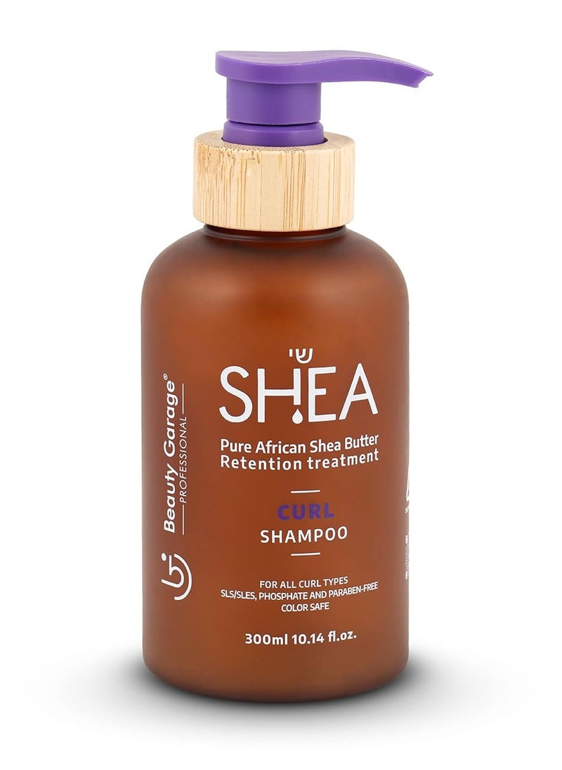 Beauty Garage Shea Retention Wavy Curl Shampoo 300ml