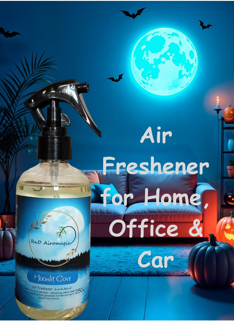 Premium Quality Car / Room / Office / Air Freshener / Ambient Spray Moonlit Cove 250ml