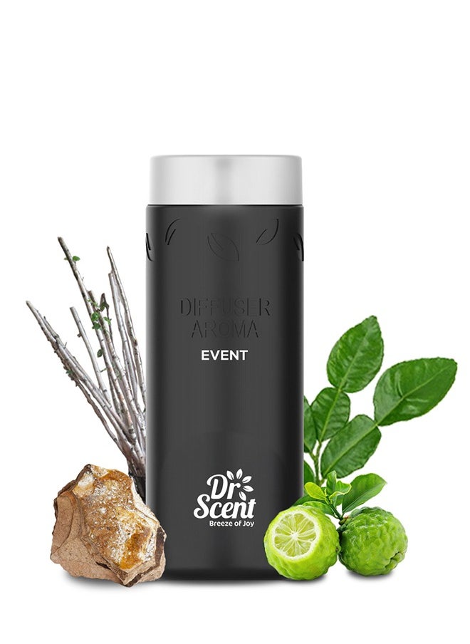 Dr Scent Breeze of Joy Diffuser Aroma Event 500ml , Luxurious Home, Hotel & Spa Fragrance | Notes of Bergamot, Birch & Ambergris | Made in the UK