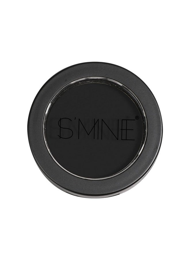 Ismine Single Black Matte Eyeshadow Powder Palette High Pigment, Longwear, Intense Color Best Black Eyeshadow