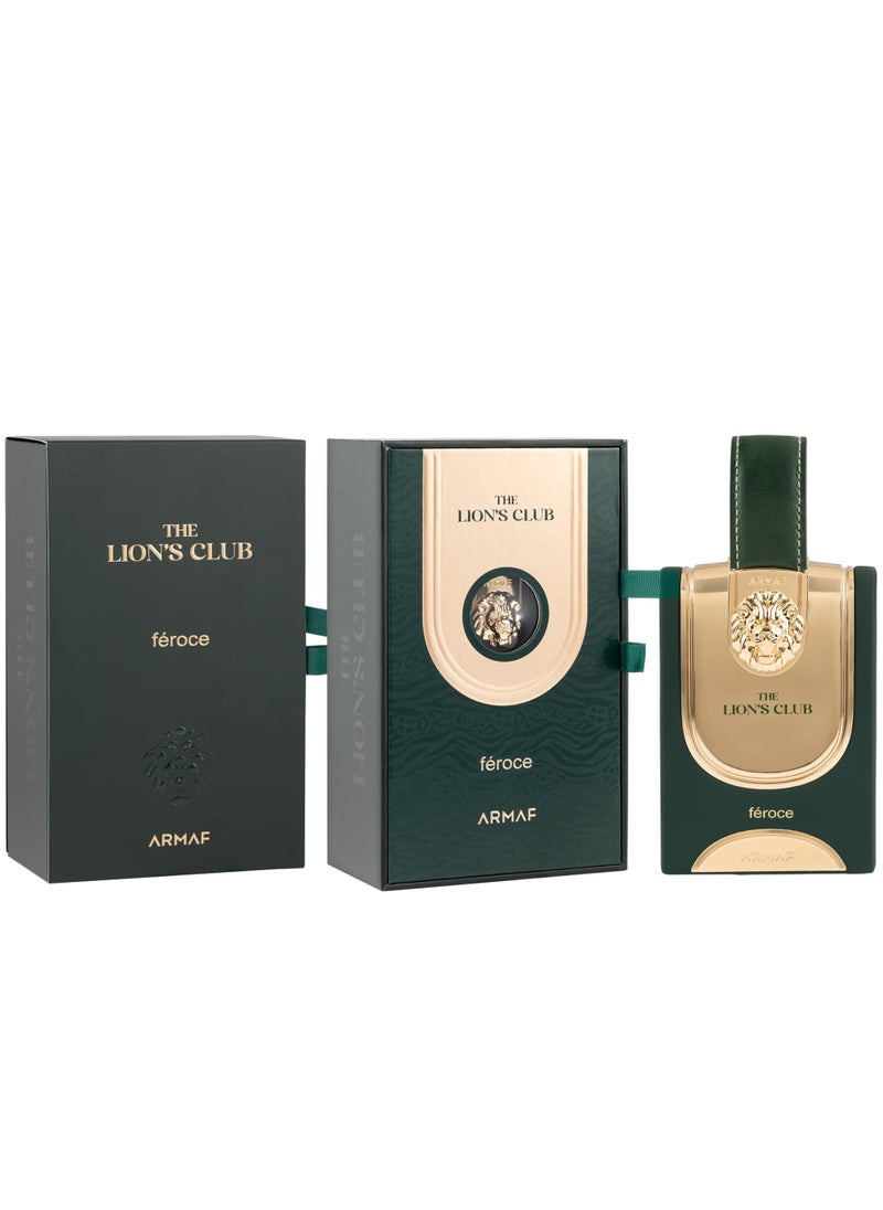 Armaf Perfume The Lions Club Feroce Eau De Parfum For Him 100ml Green, Perfumes For Men