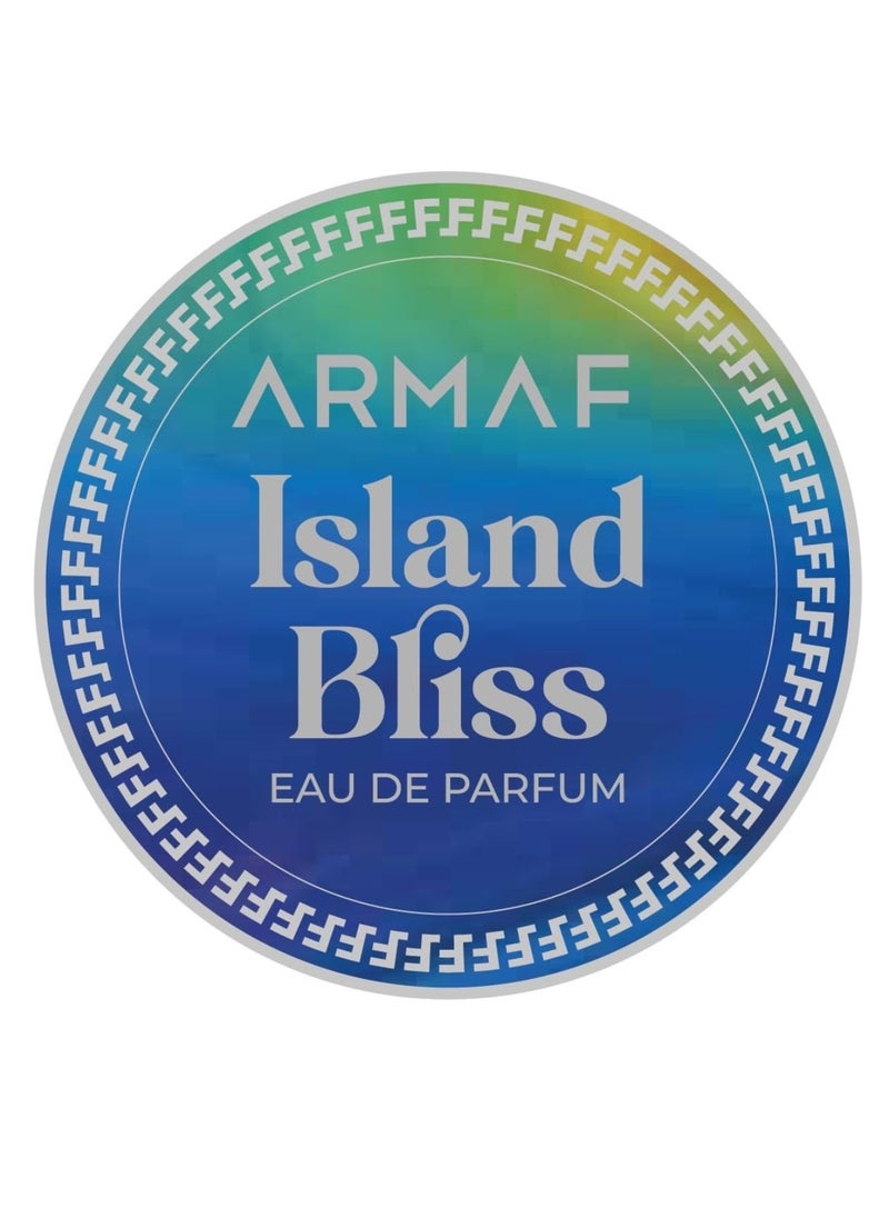 Armaf Perfumes Delights Island Bliss Eau De Parfum 100ml Blue, Perfume For Women, Fragrance For Her