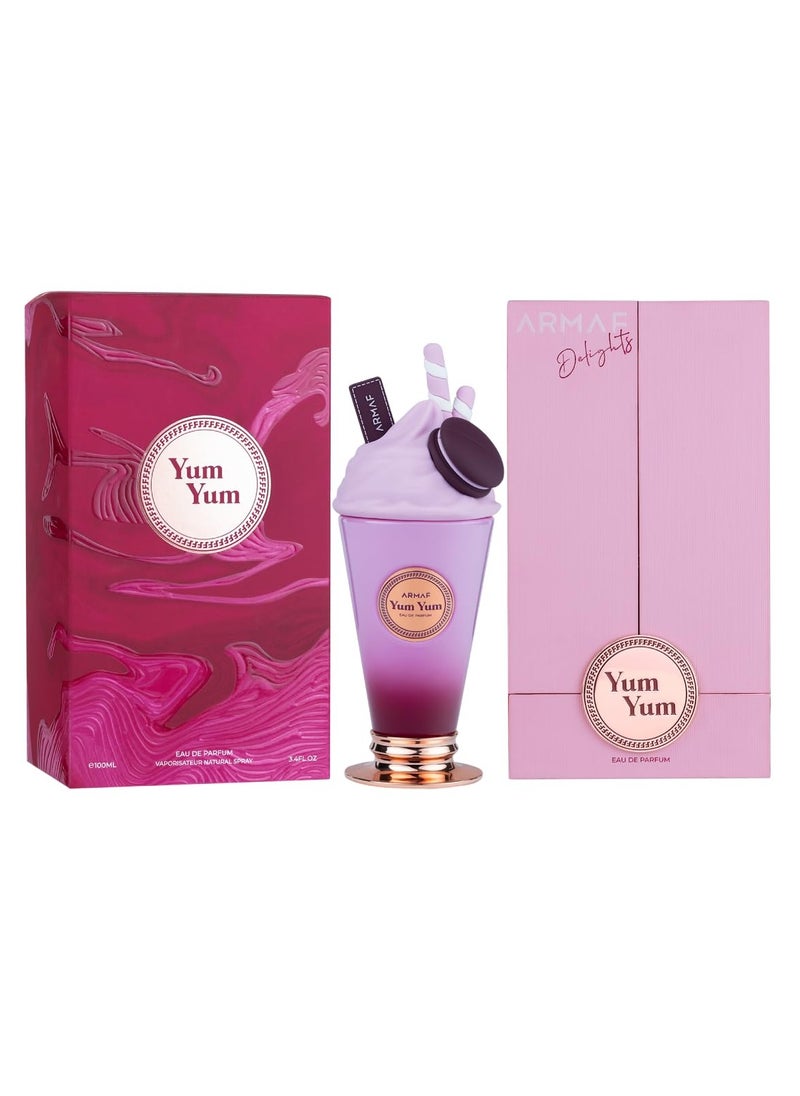 Armaf Perfumes Delights Yum Yum Eau De Parfum 100ml Pink, Perfume For Women, Fragrance For Her