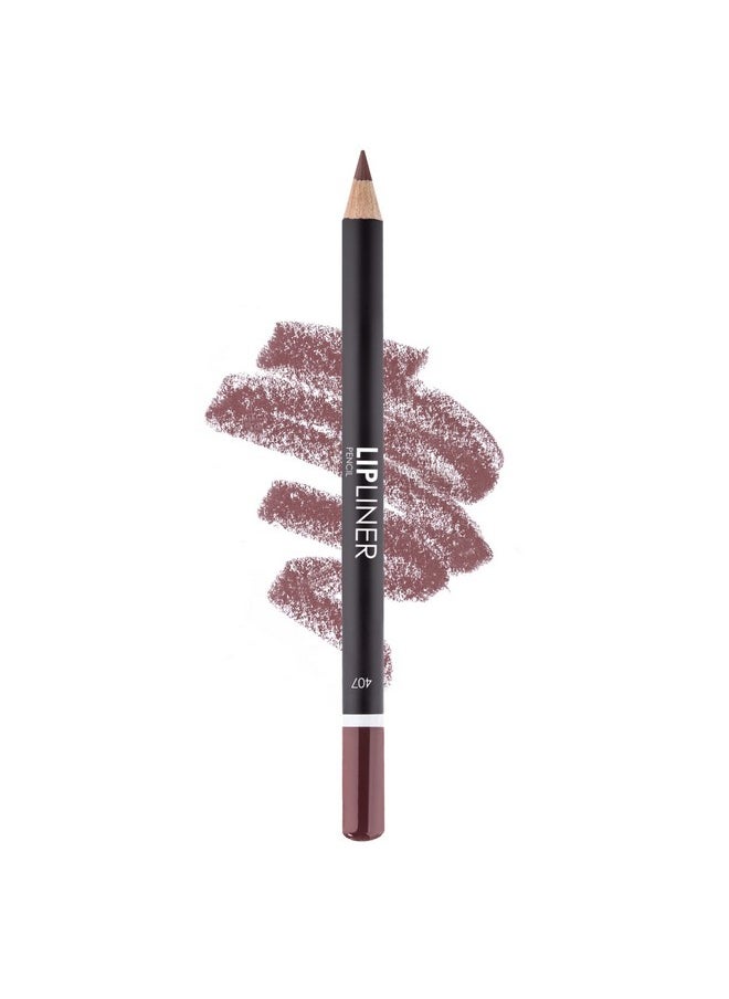 Vibrant And Long-Lasting Lip Pencils - Compact And Convenient Design In A Range Of Trendy Shades, 407 (1.7G / 0.06Oz)