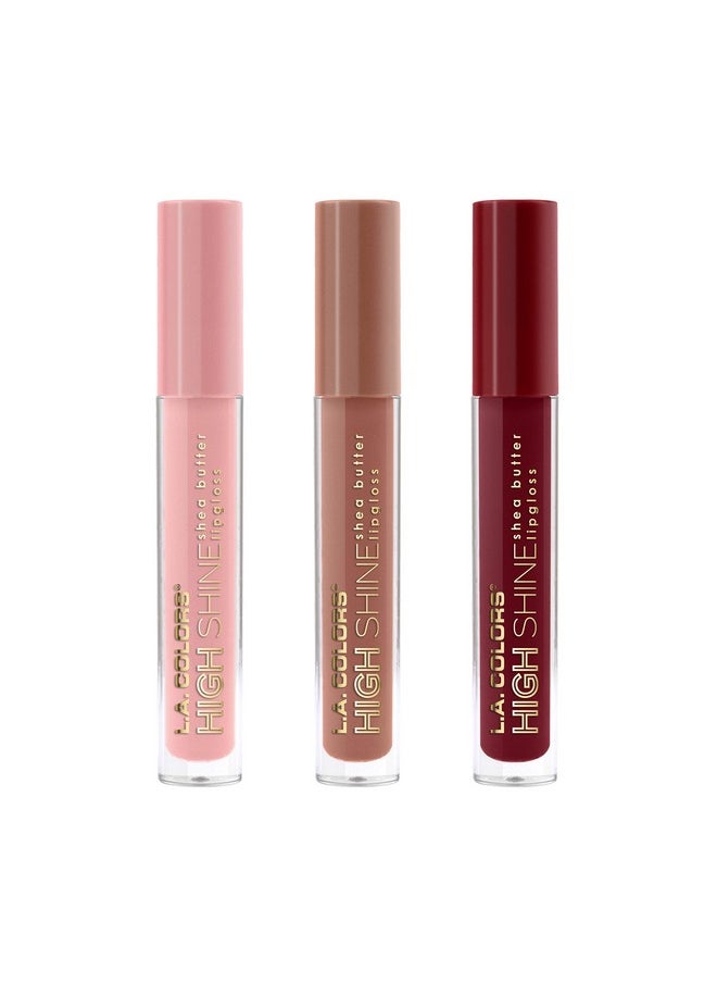High Shine Shea Butter Lip Gloss, Baby Cakes, 0.14 Oz