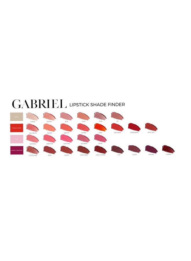 Lipstick (Clay - Light Brown Plum/Cool Crème)