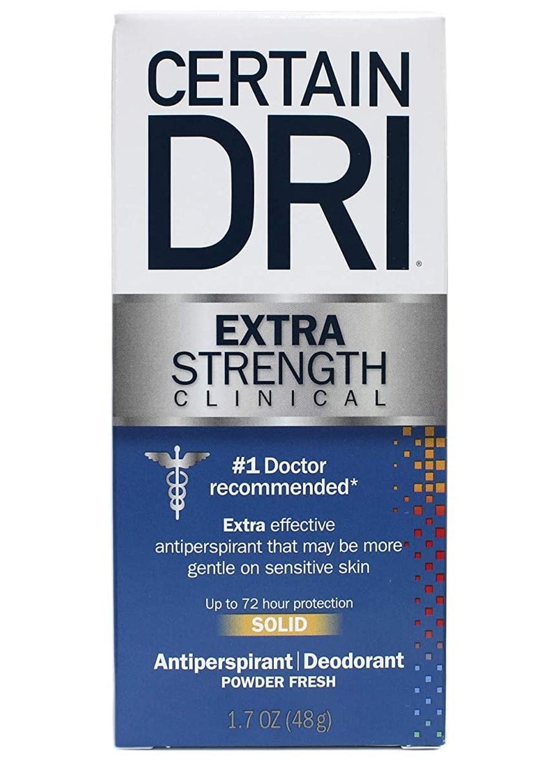 Certain Dri Antiperspirant Solid for Excessive Perspiration-1.7 oz