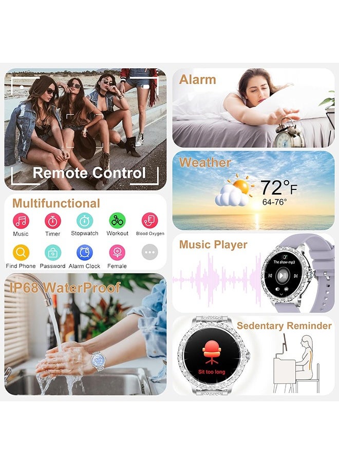 Smart Watches for Women (Answer/Make Call),Fitness Tracker Smartwatch for Android iOS,1.32