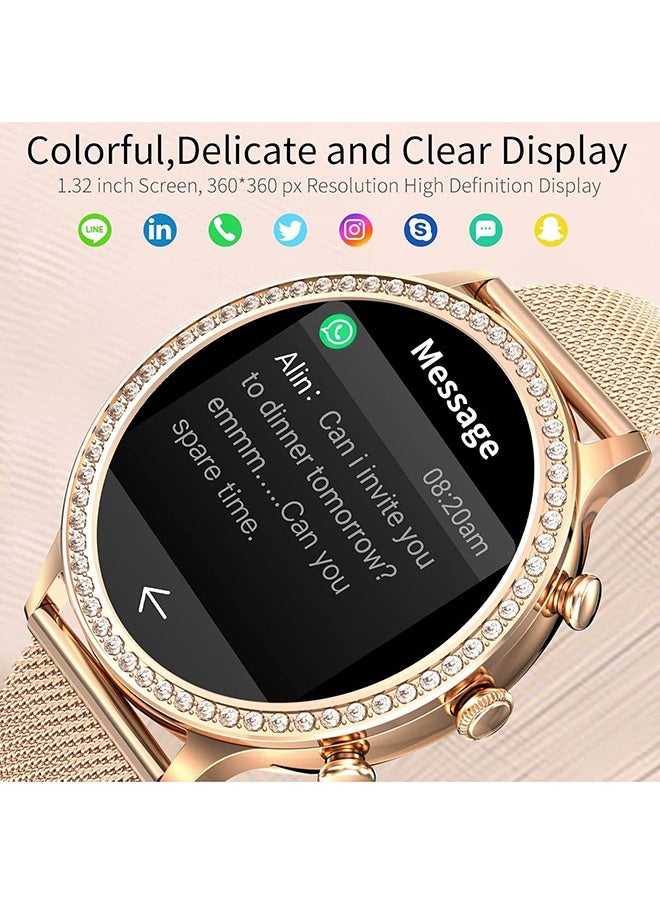 Smartwatch for Women Make Answer Call 1.32