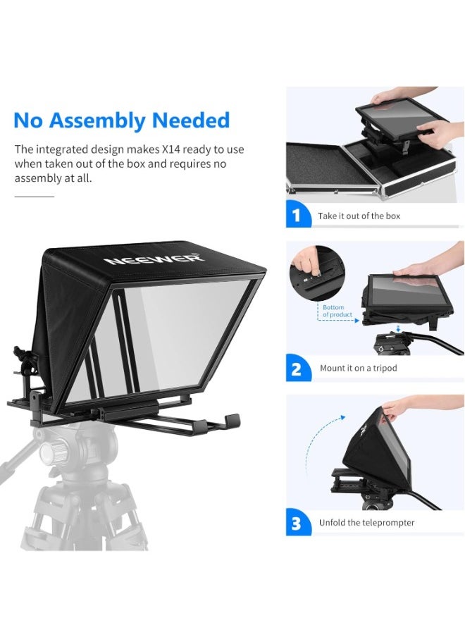 NEEWER X14 PRO Remote Teleprompter