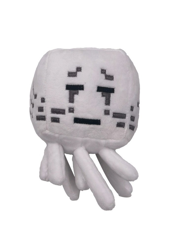 Minecraft Ghost Design Cute Plush Stuffed Toy 15cm Soft Stuffed Pillow Stuffed Toy Stitch Plush Toy Figure Doll For Kids And Adults Great Birthday Stuffers For Boys and Girls