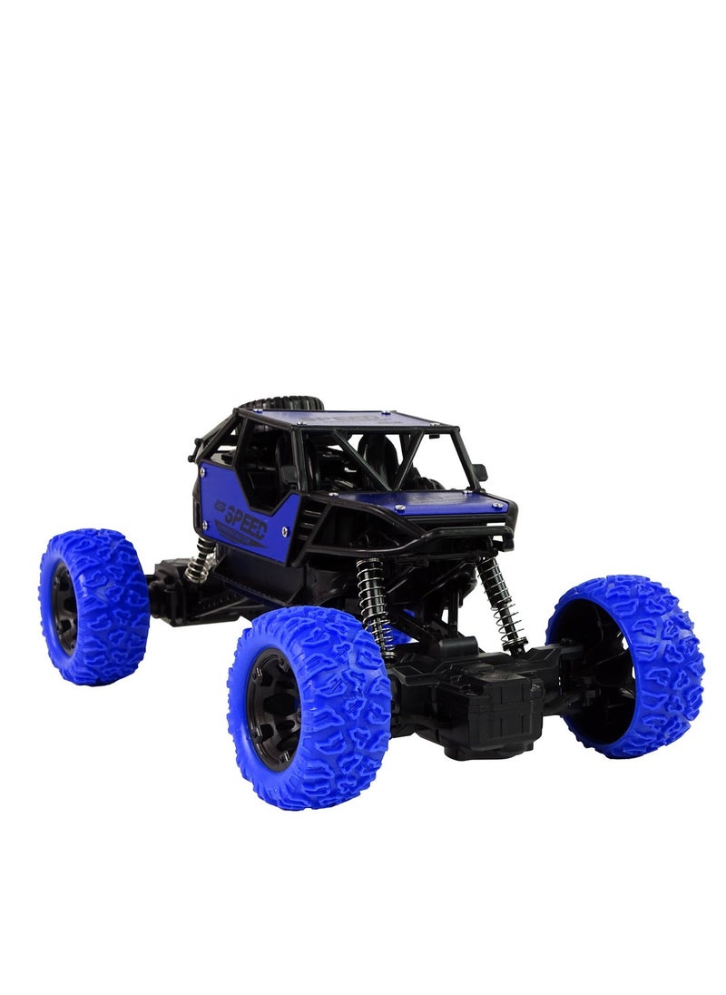 Remote Controlled R/C Car Terrain  1:18 Blue.