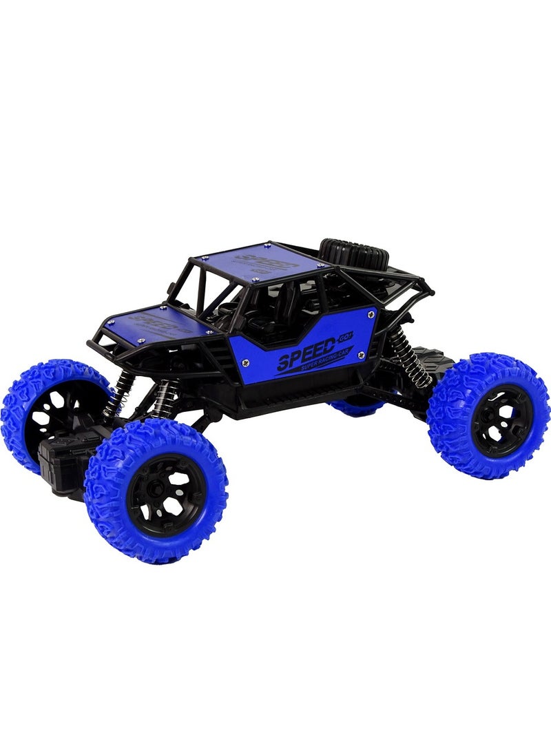 Remote Controlled R/C Car Terrain  1:18 Blue.