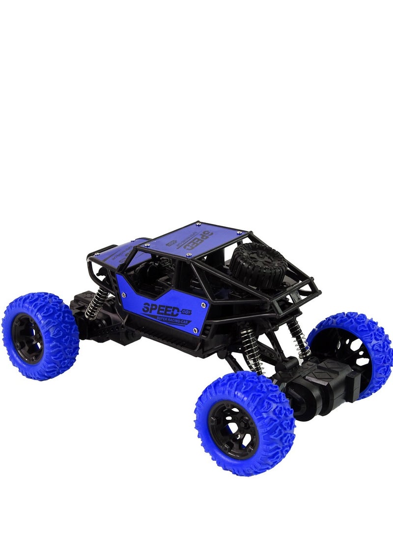 Remote Controlled R/C Car Terrain  1:18 Blue.