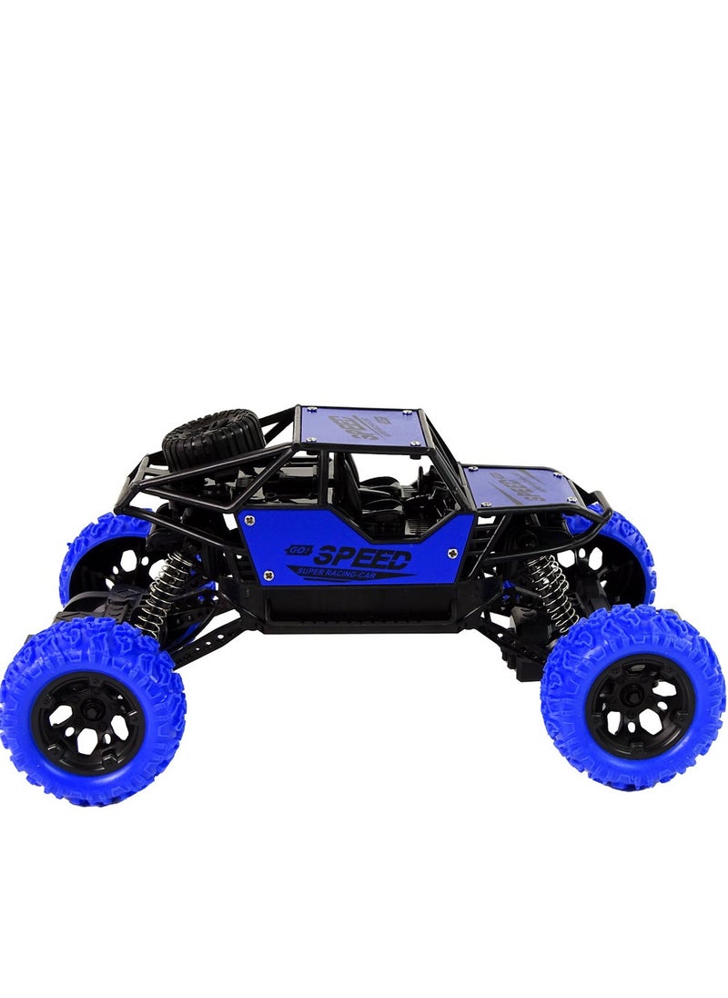 Remote Controlled R/C Car Terrain  1:18 Blue.