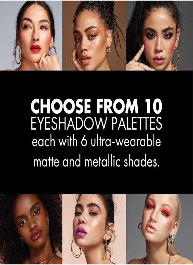 Milani Everyday Eyes Eyeshadow Palette – 08 Must Have Metallics (Limited Edition) | 6 Ultra-Pigmented Shades, Blendable & Long-Lasting