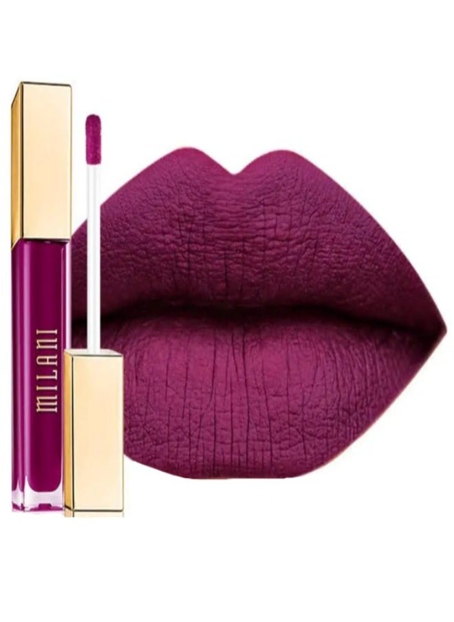 Milani Amore Matte Lip Crème, Shade Obsession 18, 6g - Long-Lasting, Full Coverage Matte Liquid Lipstick