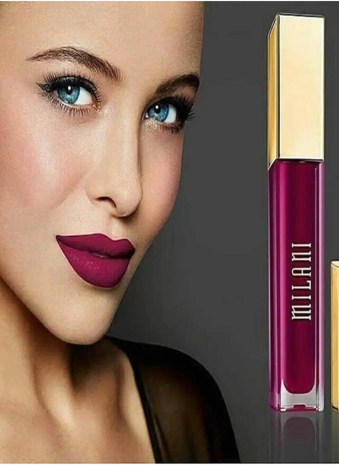 Milani Amore Matte Lip Crème, Shade Obsession 18, 6g - Long-Lasting, Full Coverage Matte Liquid Lipstick