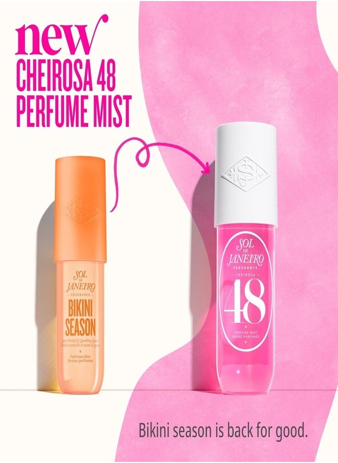 Sol de Janeiro Brazilian Crush Cheirosa '48 Perfume Mist 90ml – Long-Lasting Warm Vanilla & Woodsy Fragrance for All-Day Sophistication