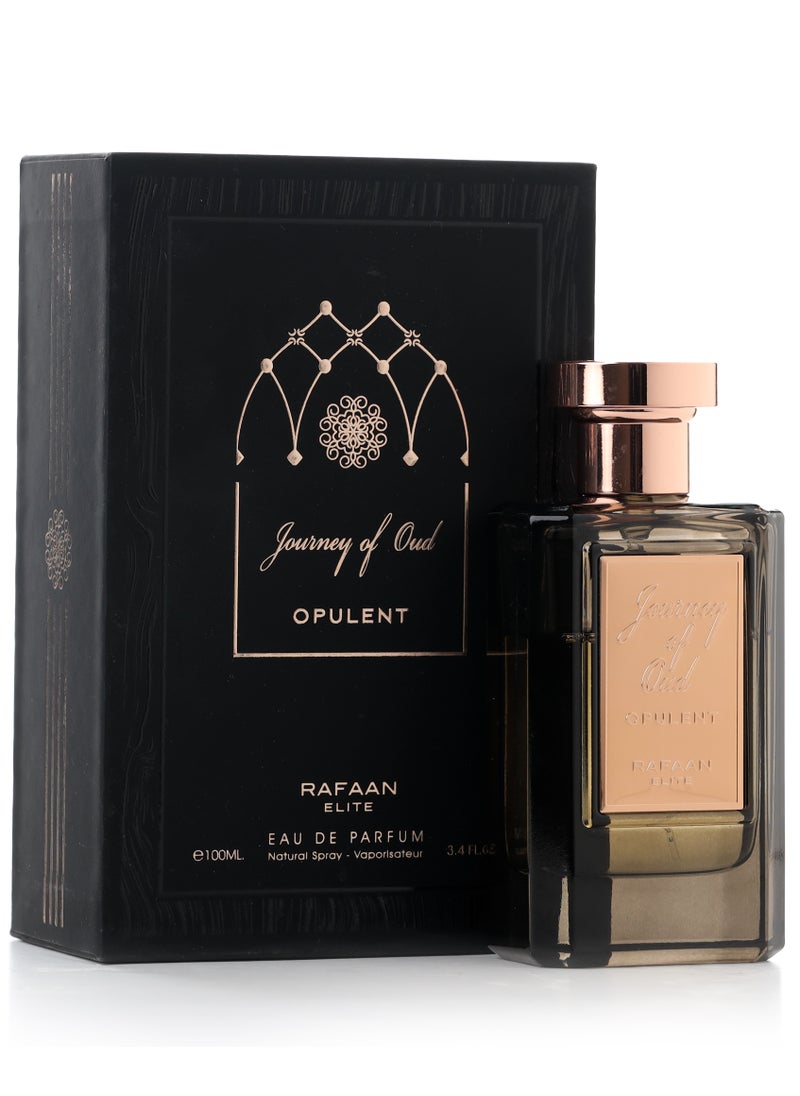 RAFAAN Journey Of Oud OPULENT unisex luxury fragrance soft and Smoth long lasting perfume eau de parfum 100ml