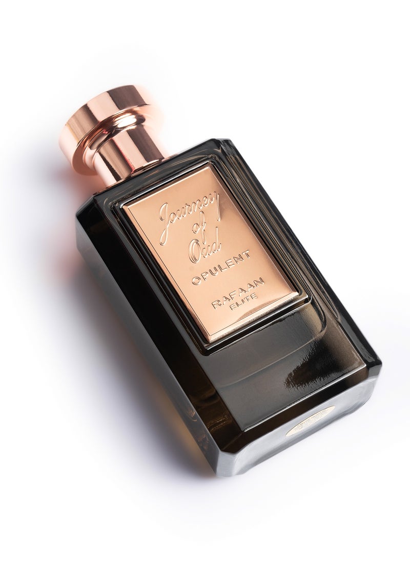 RAFAAN Journey Of Oud OPULENT unisex luxury fragrance soft and Smoth long lasting perfume eau de parfum 100ml
