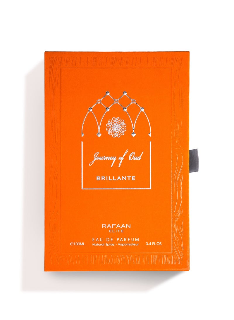 RAFAAN Journey Of Oud BRILLIANTE unisex luxury fragrance soft and Smoth long lasting perfume eau de parfum 100ml